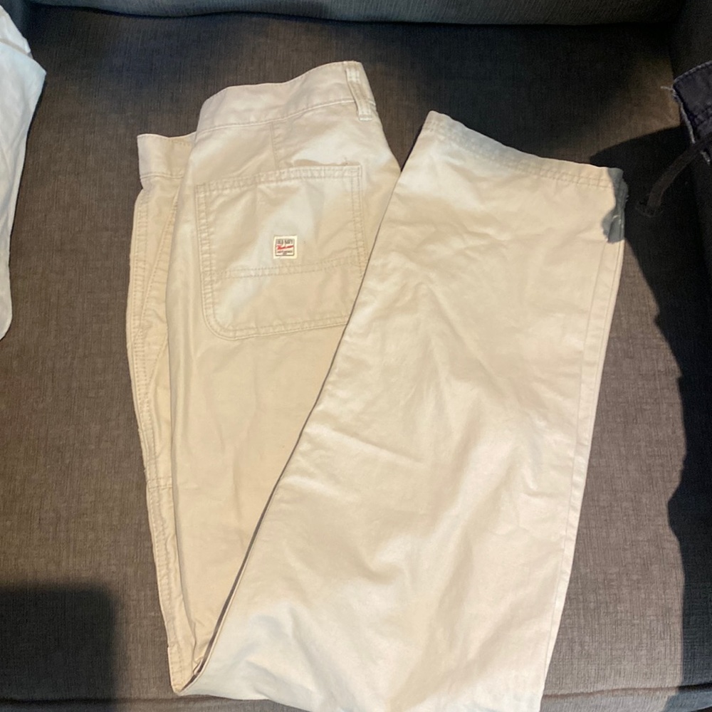 Old Navy workwear cargo pants 33x34 loose taper